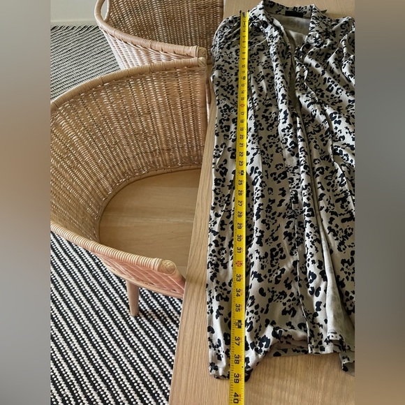 Premise|Olive Animal Print, Leopard Print Long Kimono Blazer, Size XS•••NWT - Picture 14 of 14